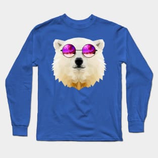 Polar bear in polarised shades Long Sleeve T-Shirt